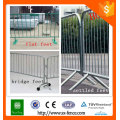 Customized metal crowd control barrier, portable barricades, pedestrian barriers